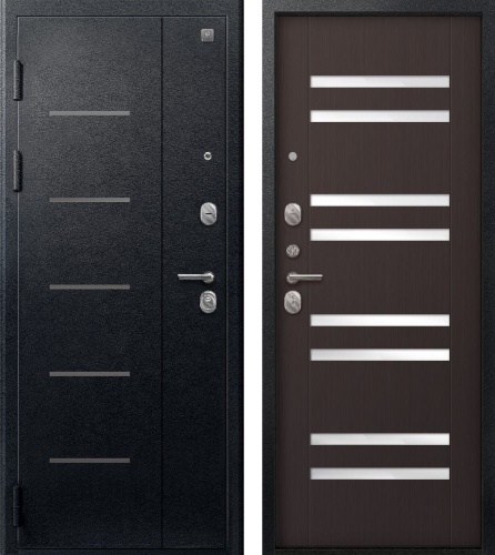 Центурион В-07 Чёрный муар - Темная лиственница X-8